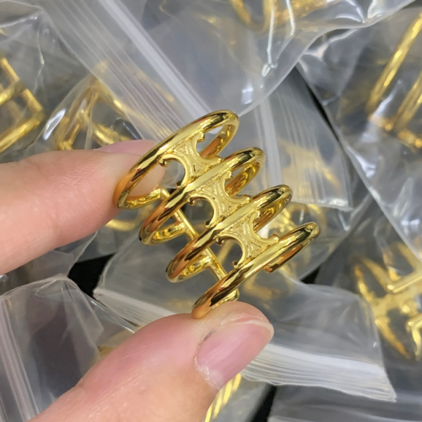 CELINE RING 18K GOLD PLATED Y164561