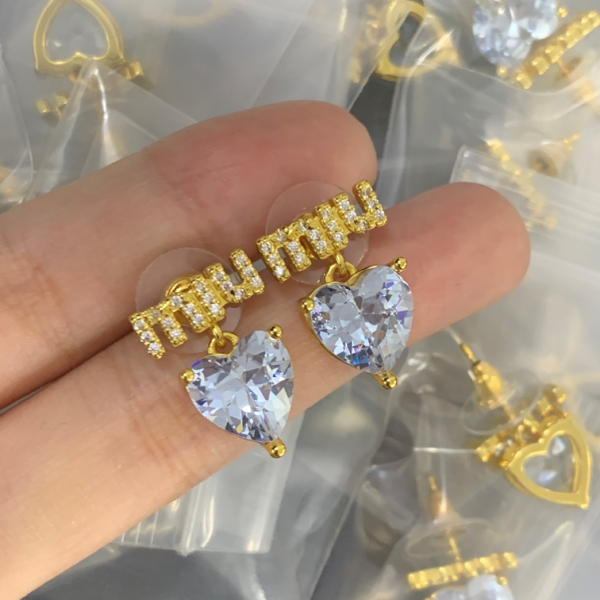 MIUMIU EARRING 18K GOLD PLATED Y177321