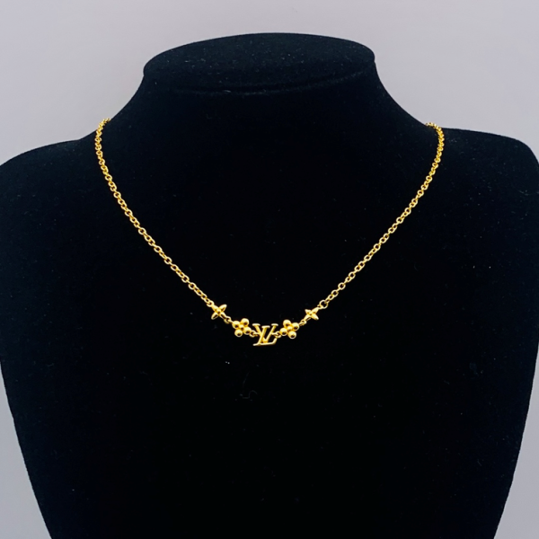LV NECKLACE 18K GOLD PLATED Y178159