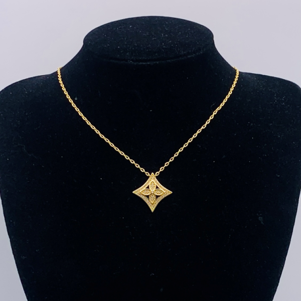 LV NECKLACE 18K GOLD PLATED Y183507