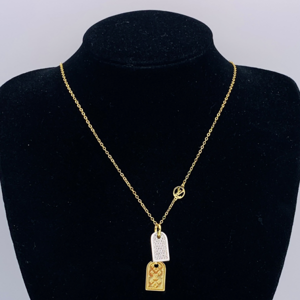 LV NECKLACE 18K GOLD PLATED Y183236