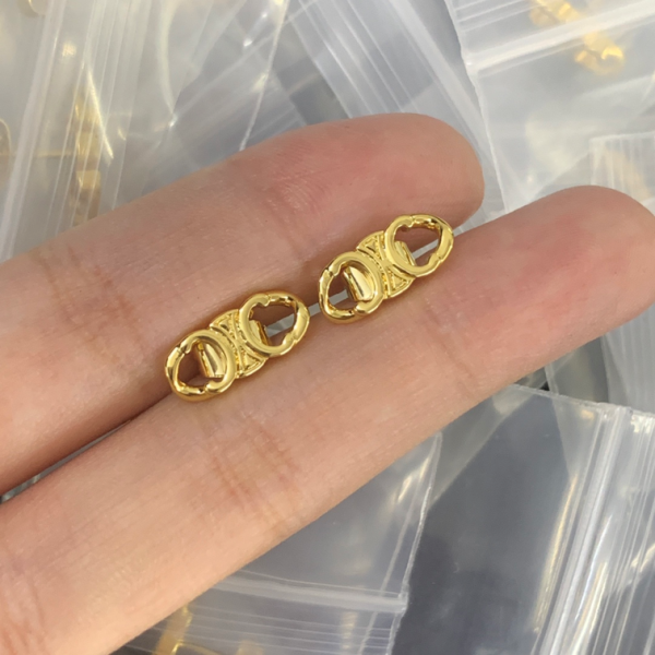 CELINE EARRING 18K GOLD PLATED Y184073