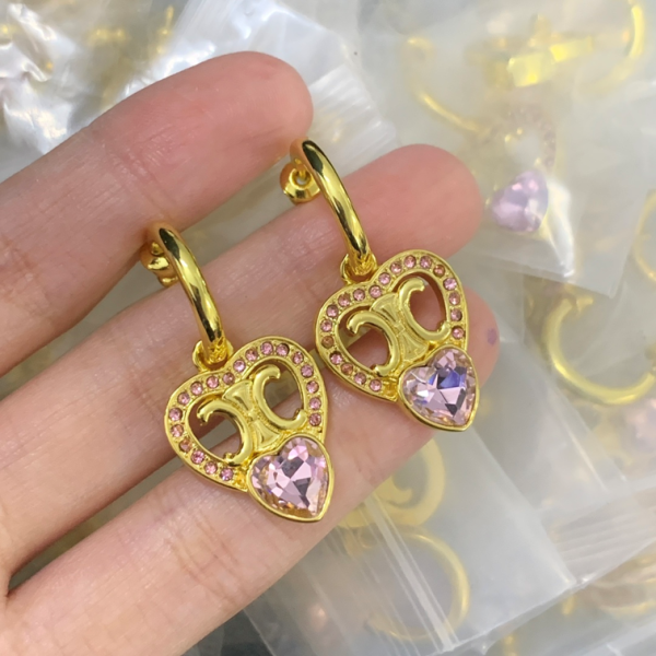 CELINE EARRING 18K GOLD PLATED Y187580