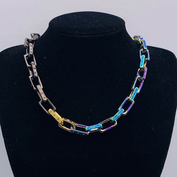 LV NECKLACE 18K GOLD PLATED Y183237