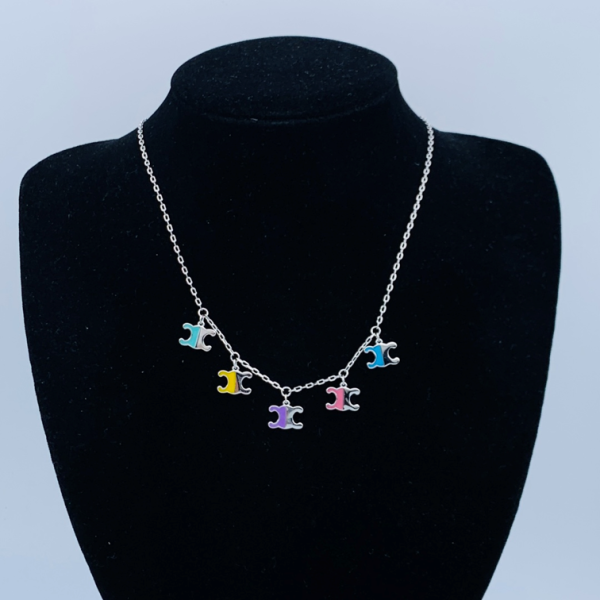 CELINE NECKLACE 18K GOLD PLATED Y172256