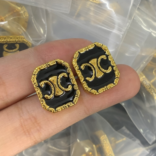 CELINE EARRING 18K GOLD PLATED Y169522