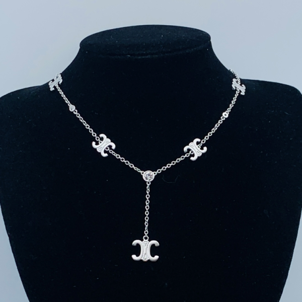 CELINE NECKLACE 18K GOLD PLATED Y176890