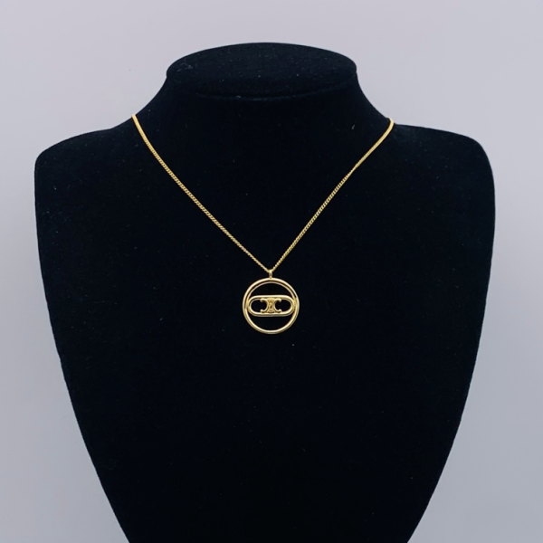 CELINE NECKLACE 18K GOLD PLATED Y172984