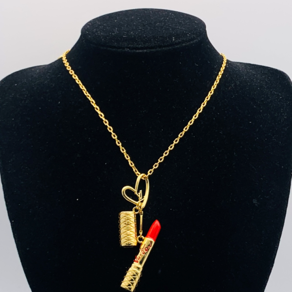 LV NECKLACE 18K GOLD PLATED Y189882