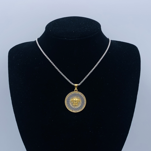 VERSACE NECKLACE 18K GOLD PLATED Y170737