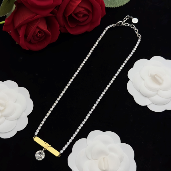CELINE NECKLACE 18K GOLD PLATED Y147168-1