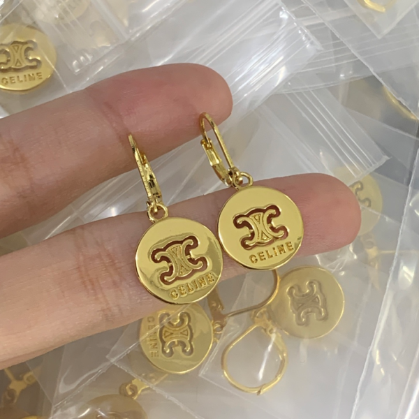 CELINE EARRING 18K GOLD PLATED Y171039