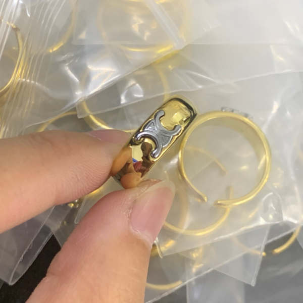 CELINE RING 18K GOLD PLATED Y180986