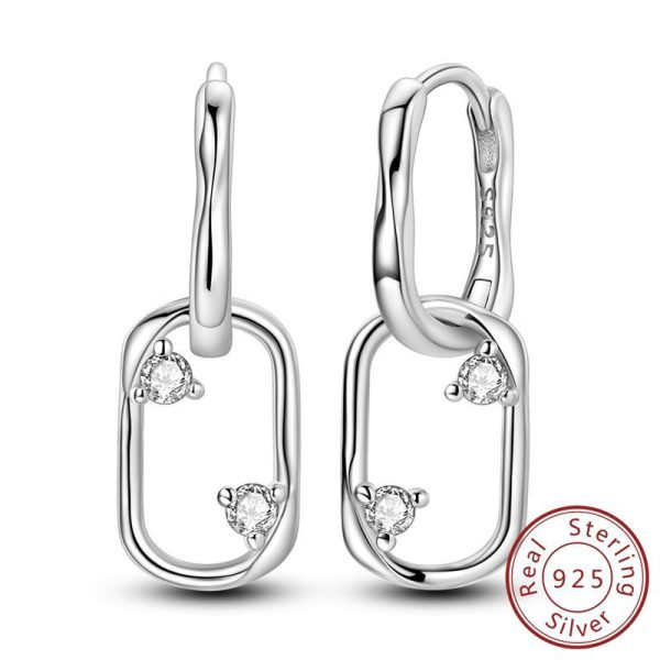 PANDORA EARRING S925 STERLING SILVER KSE032