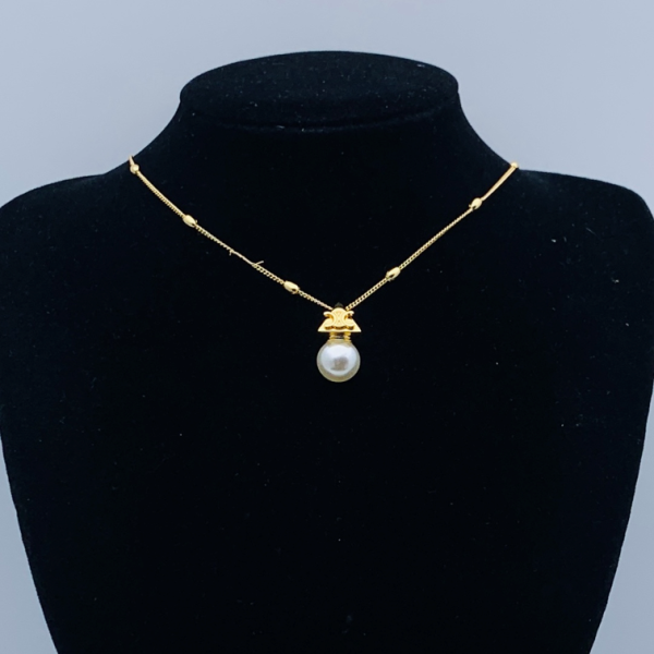 CELINE NECKLACE 18K GOLD PLATED Y174941