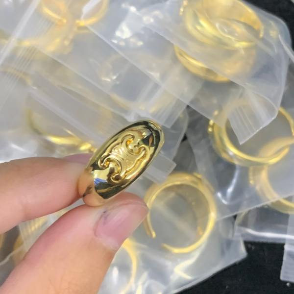 CELINE RING 18K GOLD PLATED Y170869