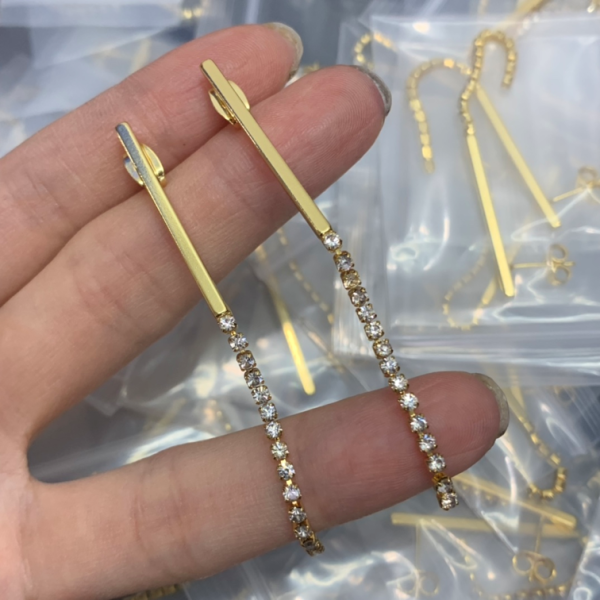 CELINE EARRING 18K GOLD PLATED Y130497