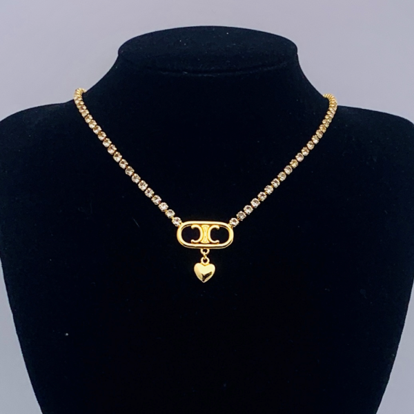 CELINE NECKLACE 18K GOLD PLATED Y180884