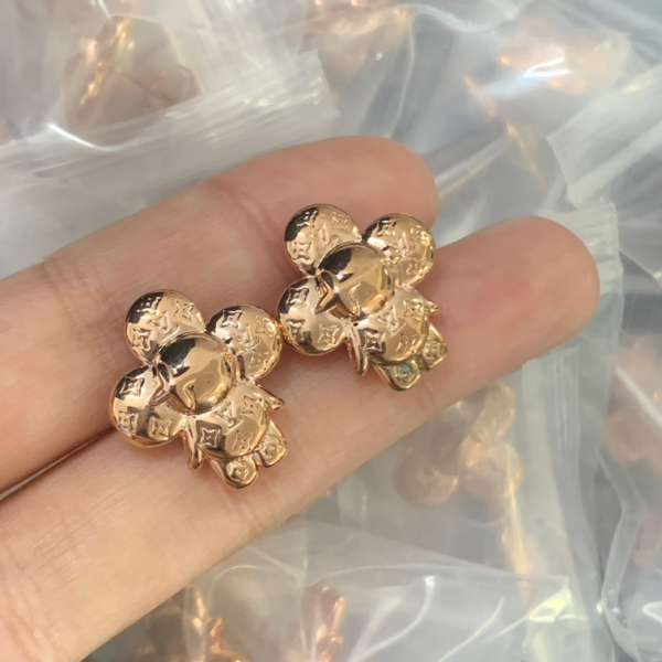 LV EARRING 18K GOLD PLATED Y191124
