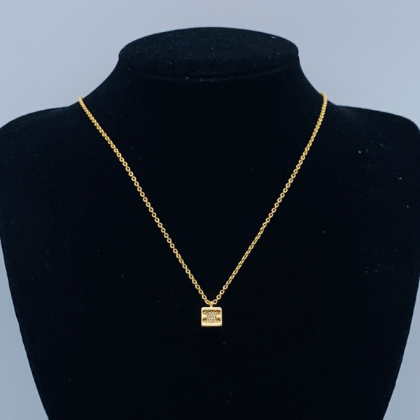 CELINE NECKLACE 18K GOLD PLATED Y174940
