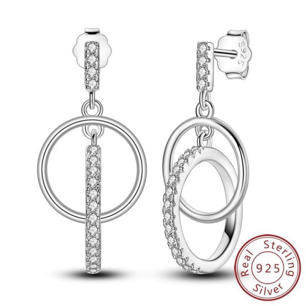 PANDORA EARRING S925 STERLING SILVER KSE098