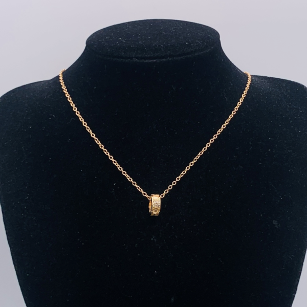 LV NECKLACE 18K GOLD PLATED Y191026