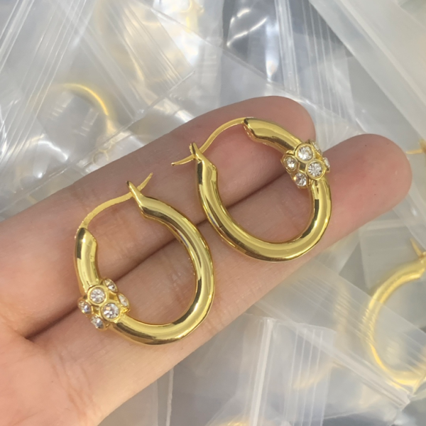 CELINE EARRING 18K GOLD PLATED Y179077