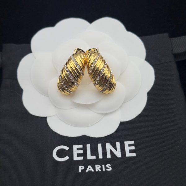 CELINE EARRING 18K GOLD PLATED Y133967