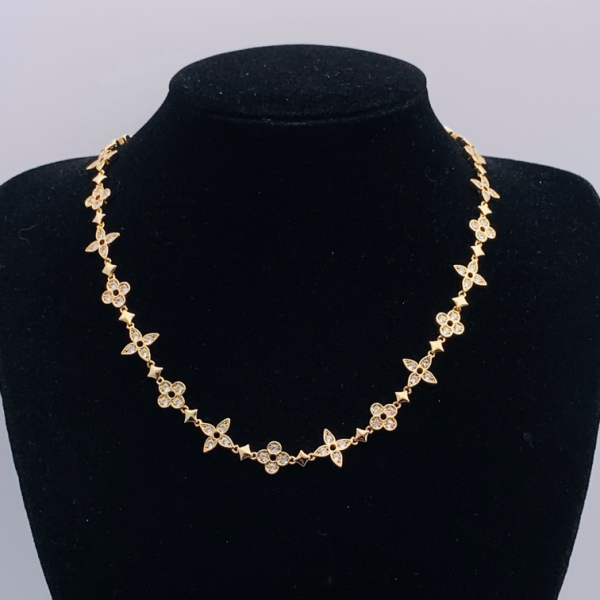 LV NECKLACE 18K GOLD PLATED Y185571