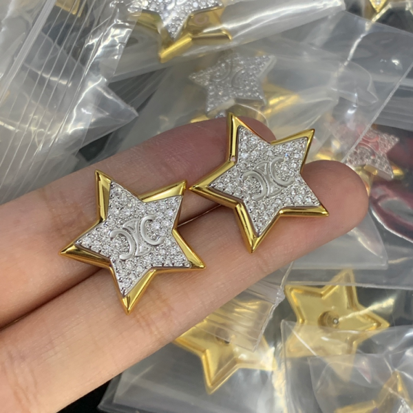 CELINE EARRING 18K GOLD PLATED Y171097