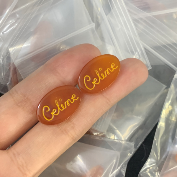 CELINE EARRING 18K GOLD PLATED Y180577