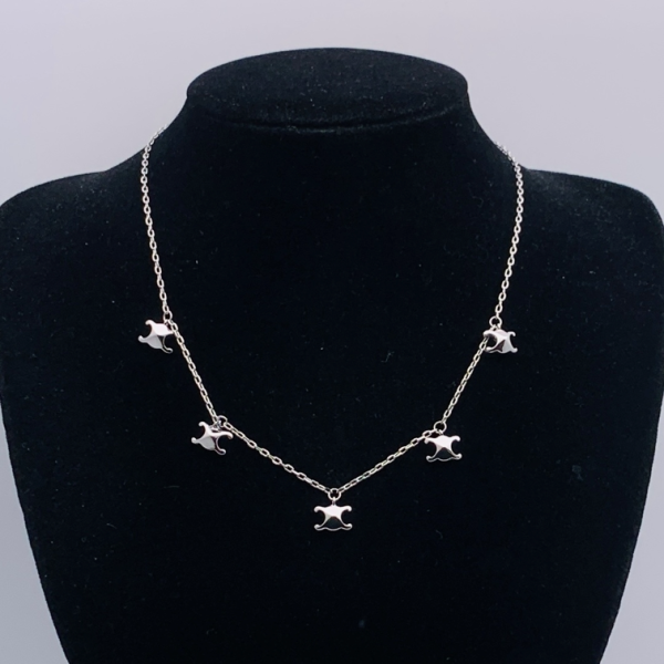 CELINE NECKLACE 18K GOLD PLATED Y186212