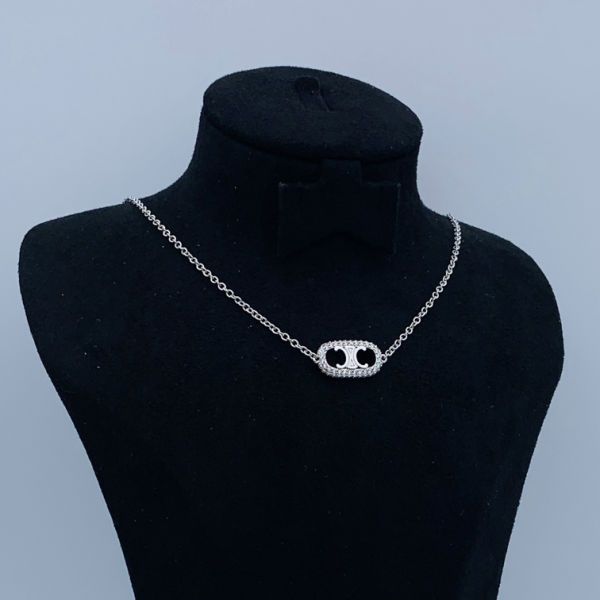 CELINE NECKLACE 18K GOLD PLATED Y159232