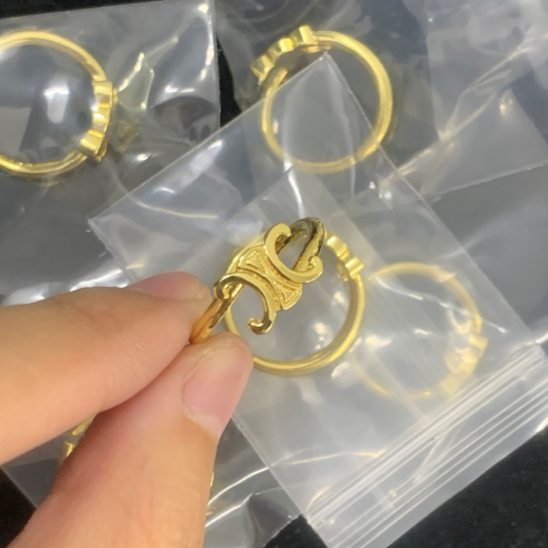 CELINE RING 18K GOLD PLATED Y183026