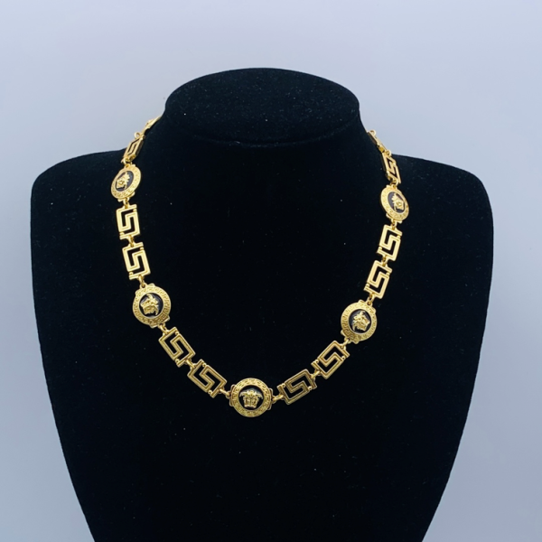 VERSACE NECKLACE 18K GOLD PLATED Y170736