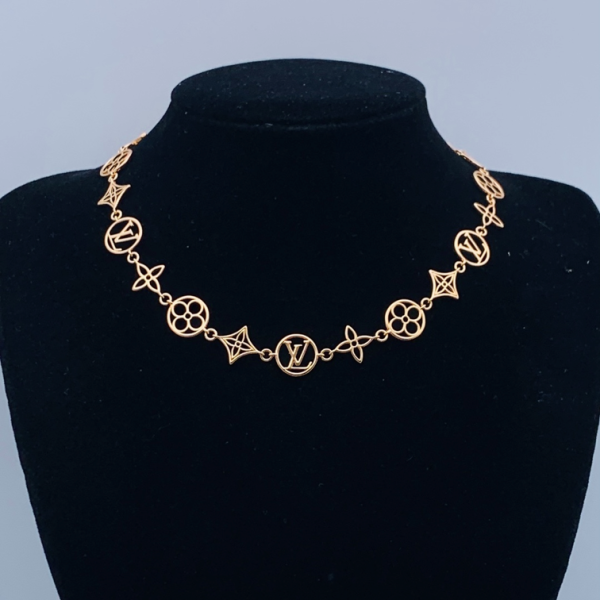 LV NECKLACE 18K GOLD PLATED Y174828