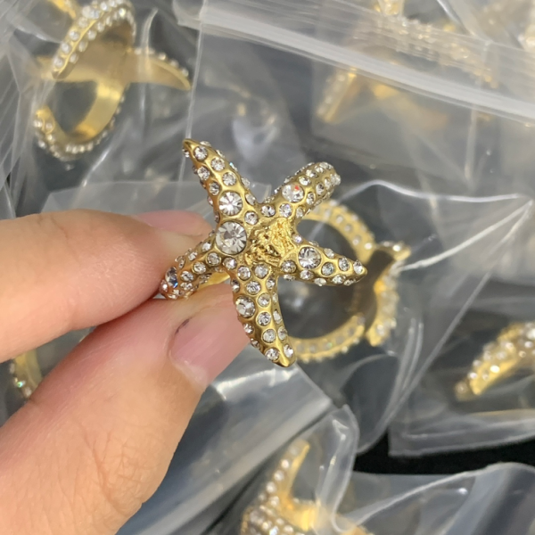 VERSACE RING 18K GOLD PLATED Y165312