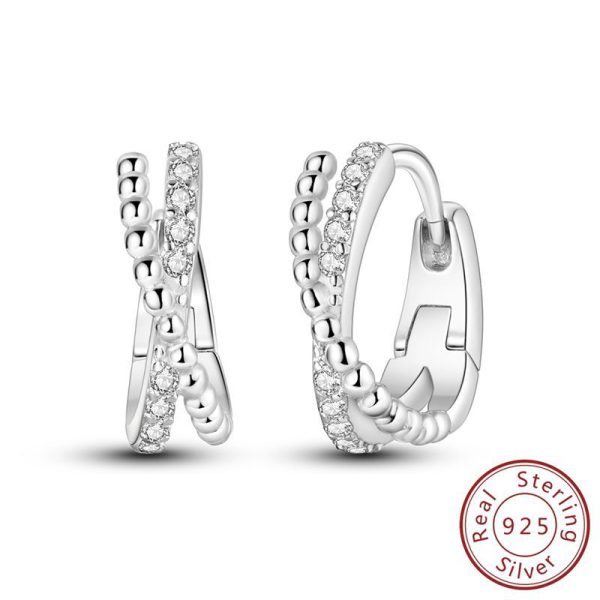 PANDORA EARRING S925 STERLING SILVER KSE044