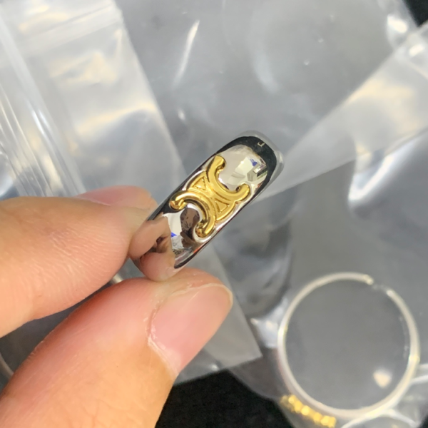 CELINE RING 18K GOLD PLATED Y177305