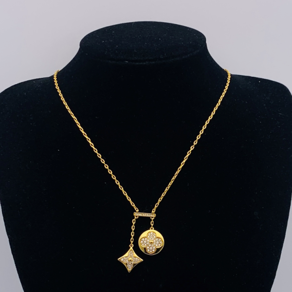 LV NECKLACE 18K GOLD PLATED Y177725