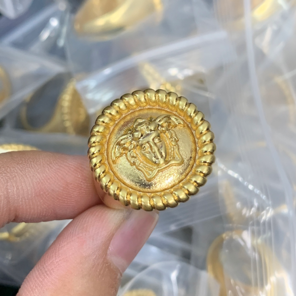 VERSACE RING 18K GOLD PLATED Y152781