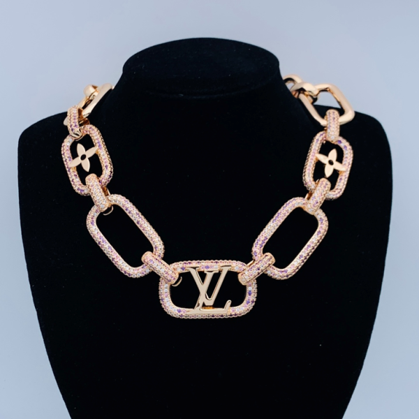 LV NECKLACE 18K GOLD PLATED Y173267