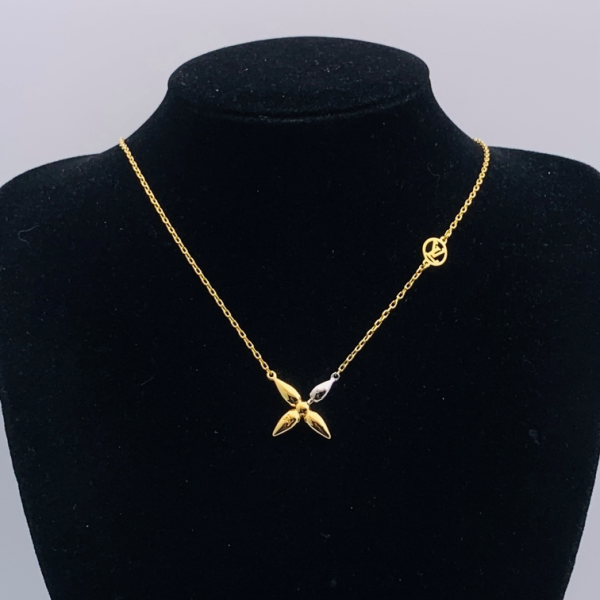 LV NECKLACE 18K GOLD PLATED Y185573