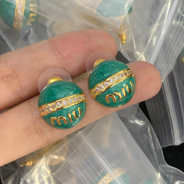 MIUMIU EARRING 18K GOLD PLATED Y171495