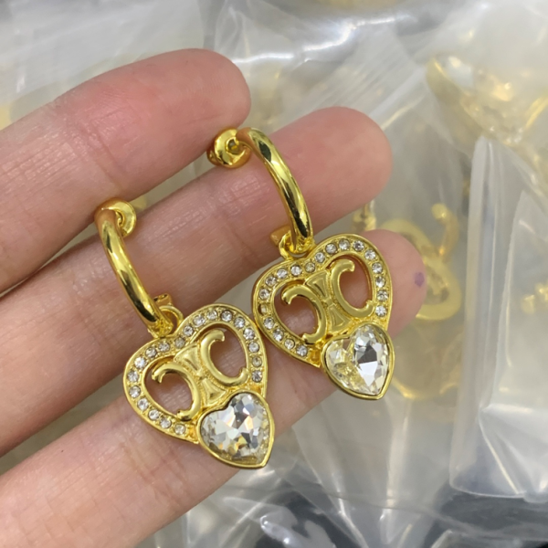 CELINE EARRING 18K GOLD PLATED Y187581