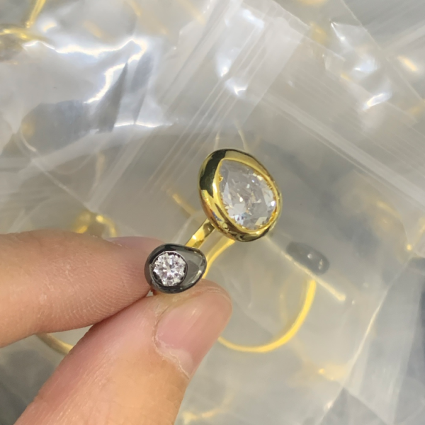 HEFANG RING 18K GOLD PLATED Y191012