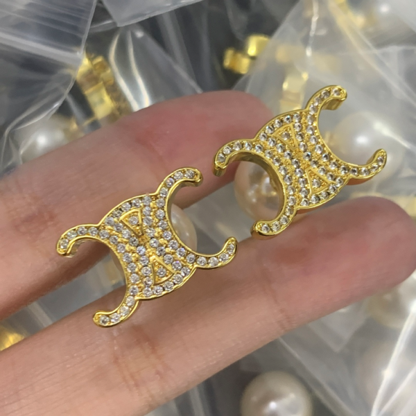 CELINE EARRING 18K GOLD PLATED Y161179