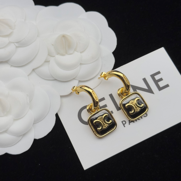 CELINE EARRING 18K GOLD PLATED Y159624