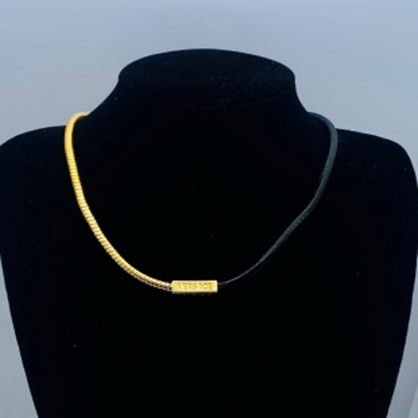 VERSACE NECKLACE 18K GOLD PLATED Y169296