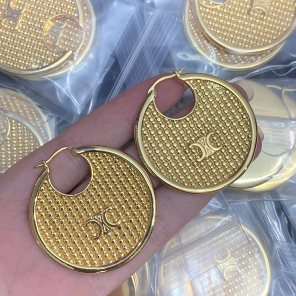 CELINE EARRING 18K GOLD PLATED Y180323